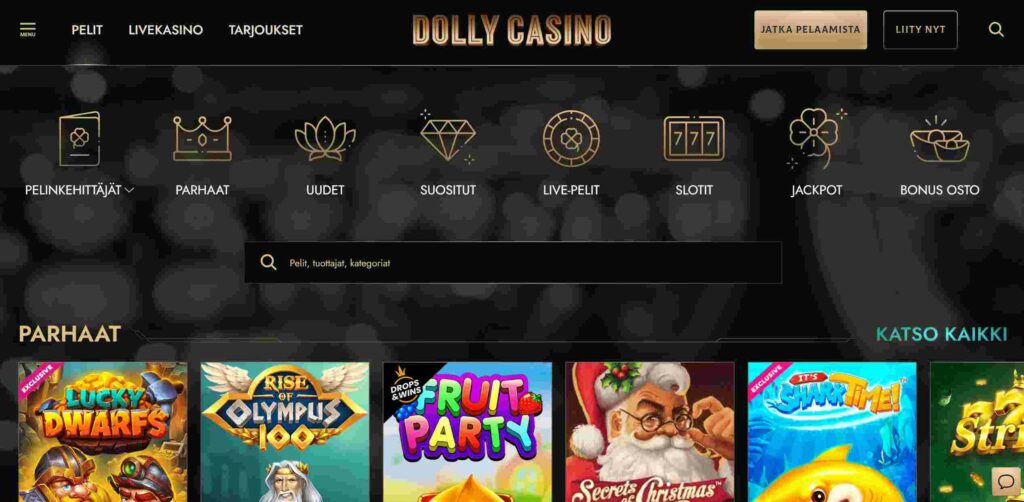 Dolly Casinon pelit
